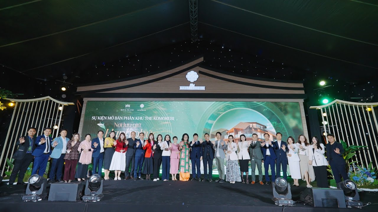 Vinhomes TV | BÙNG NỔ: 60 GIAO DỊCH, 1.200 TỶ DOANH SỐ TRONG 2 NGÀY TẠI SỰ KIỆN MỞ BÁN THE KOMOREBI!